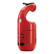 Pulverfeuerlöscher Firephant 1kg rot Brandkl.8A 34B C m.Manometer,m.Halter-1