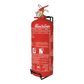 Pulverfeuerlöscher FLP 0032 FLP 0032 1kg Brandkl.5 A 34 B C m.Manometer