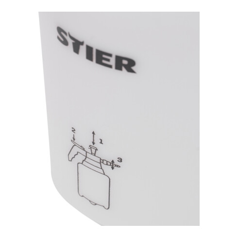 Pulvérisateur à pompe STIER pour nettoyant pour freins, 1 l