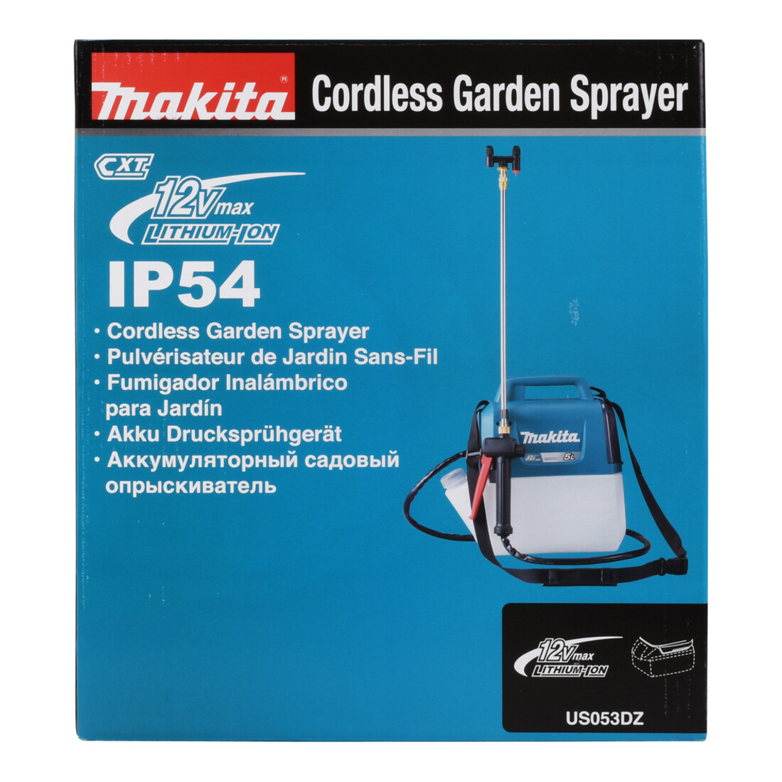 Pulvérisateur à pression sans fil Makita 12V max. US053DZ