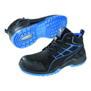 PUMA Bottes 634200, ESD, S3, Taille 44, noir/bleu