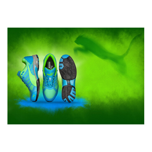 PUMA Chaussure basse Celerity Knit Bleue