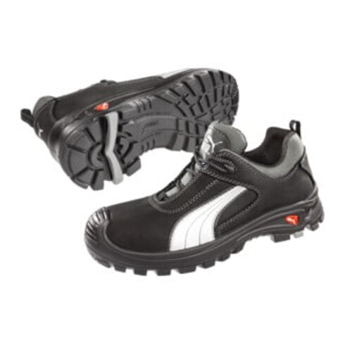 Chaussures de sécurité Puma Cascades basses, S3 HRO SRC noir