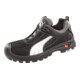 PUMA Chaussure de sécurité Cascades Low taille 48 noir/blanc cuir S3 HRO SRC EN20345