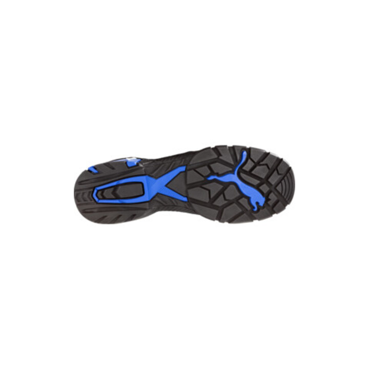 PUMA Chaussure de sécurité Rio Black Low taille 39 noir/bleu cuir S3 SRC EN20345