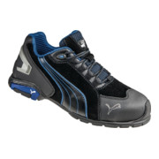 Puma Sicherheitsschuhe Rio Black Low, EN20345 S3 schwarz/blau