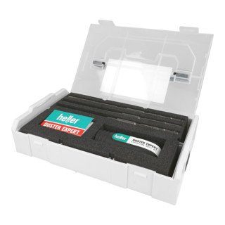 Heller Punte Duster Expert SDS-plus, con adattatore, Ø6/8/10mm
