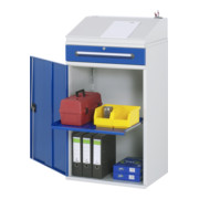 Bureau debout à caisson latéral Rau - modèle 02