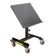 Pupitre roulant STIER, capacité de charge 50 kg, réglable en hauteur 740 à 990 mm-5