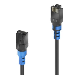 purelink Patchkabel Cat.6A UTP FI-PC100-003 0,3m FlexInstall