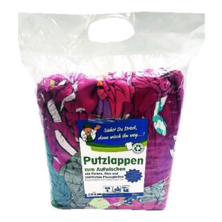 Putzlappen Sonder- verpackung 2,5kg, bunt