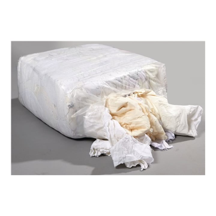 Putzlappen Trikot weiß a.CO 10kg/VE