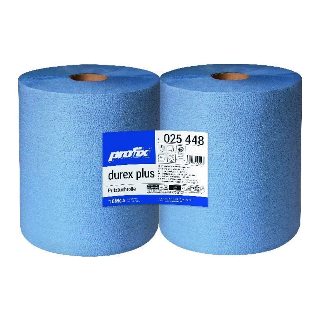 Putztuch profix durex plus L380xB360ca.mm blau 3-lagig,perforiert 500 Tü./Rl.