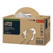 Putztuch TORK L640xB355ca.mm weiß 1-lagig Krt.TORK-1