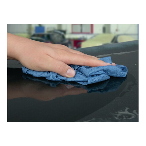 Putztuch WIPEX STAR L380xB300ca.mm blau 1-lagig WIPEX