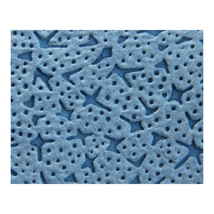 Putztuch WIPEX STAR L380xB300ca.mm blau 1-lagig WIPEX