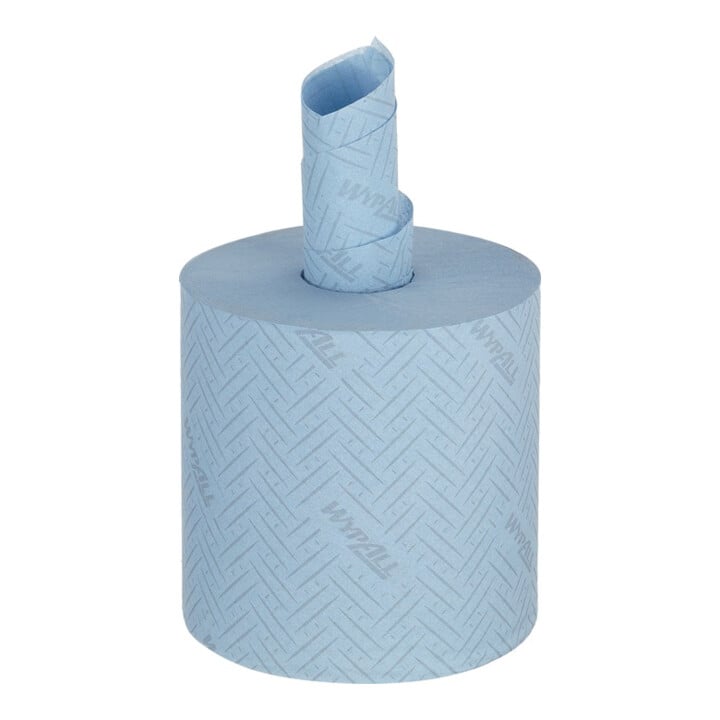 Putztuch WYPALL L10 7407 L380xB183ca.mm blau 1-lagig,perforiert,RCS 6RL/KT WYPAL