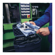 Putztuch WYPALL L20 EXTRA 7346 L380xB235ca.mm 2-lagig,perforiert blau Rl.-4