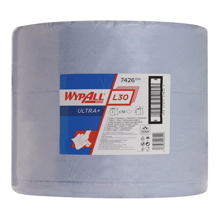Putztuch WYPALL L30 ULTRA 7426 L380xB330ca.mm blau Rl.