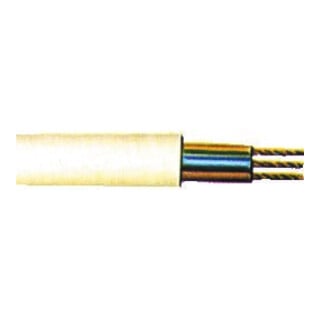 PVC-Schlauchleit. H05VV-F 3G1,5mm2, 25m-Ring, ws