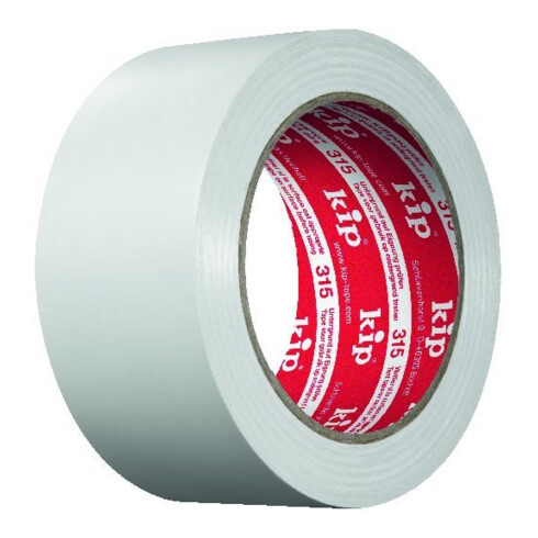 PVC-Scxhutzband KIP 315-55 L.33m B.50mm glatt-weiß