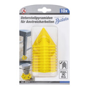 Pyramides de calage pour travaux de peinture 10 pièces BGS-5