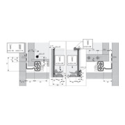 Quadro V6 avec Silent System, 280 mm, à gauche et à droite Hettich-5