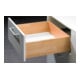 Coulisse à sortie totale Hettich Quadro-6 Silent System acier galvanisé