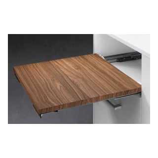 Quadro V6 BM avec Silent System, EB 20, 450 mm, à gauche et à droite Hettich
