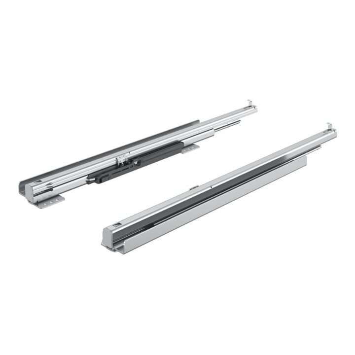 Quadro V6 BM avec Silent System, EB 20, 500 mm, à gauche et à droite Hettich