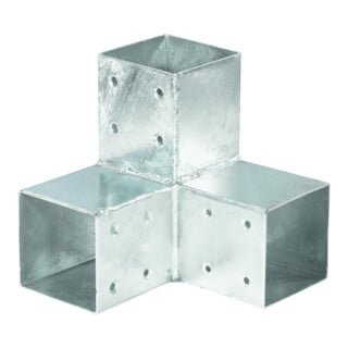 QUATRO-Steckverbinder Ecke zweifach 20 x 20 x 20 cm