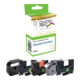 Quattro-Print Schriftband A193262 wie Epson C53S625405 sw/ge 12mmx9m