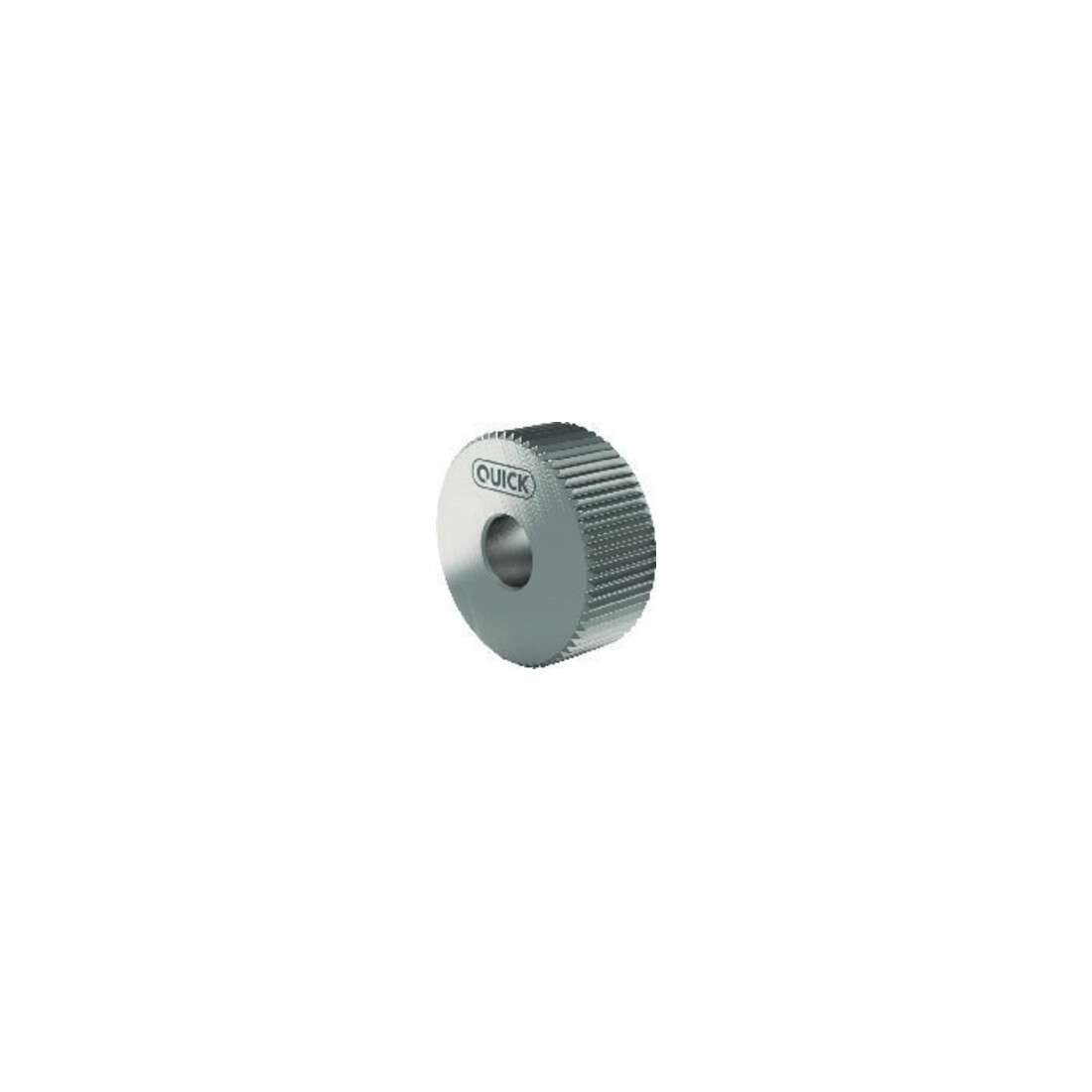 QUICK Rändelrad PM AA 25x8x6 G7 P0,8 mit Fase
