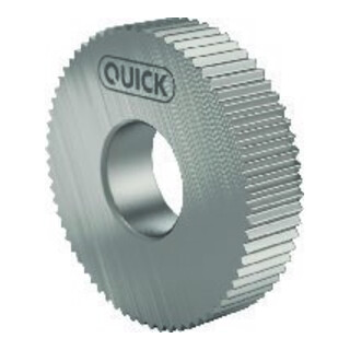 QUICK Roue moletée PM AA 8,9x2,5x4 H7 P0,3