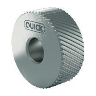 QUICK Roue moletée PM BR 30 degrés 20x8x6 G7 P1 avec chanfrein
