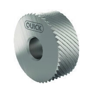 QUICK Roue moletée PM BR 45° 20x8x6 G7 P1 avec chanfrein