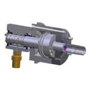 RÖHM Cylindre de serrage hydraulique complet OVS-85 SV-5