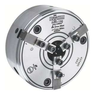 RÖHM DURO-T 250, KK 8, 8-2, Camlock, Mâchoires de base