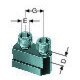 RÖHM Écrou à rainure KP 21xM16x30 Prolongé B29,5 H11,5/27 L50-3