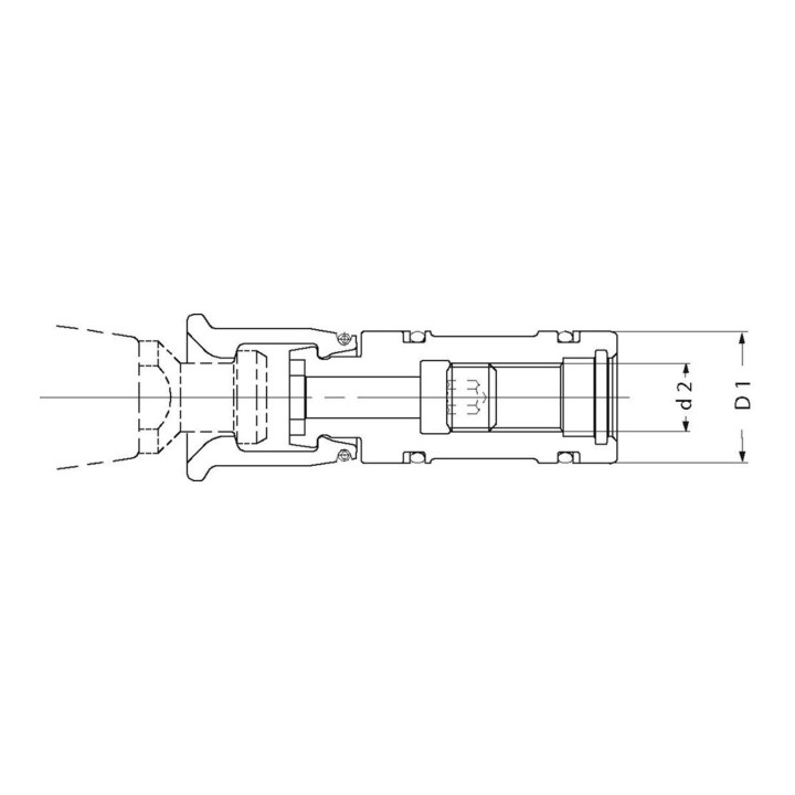RÖHM Ensemble de serrage KP SK60 DIN69871