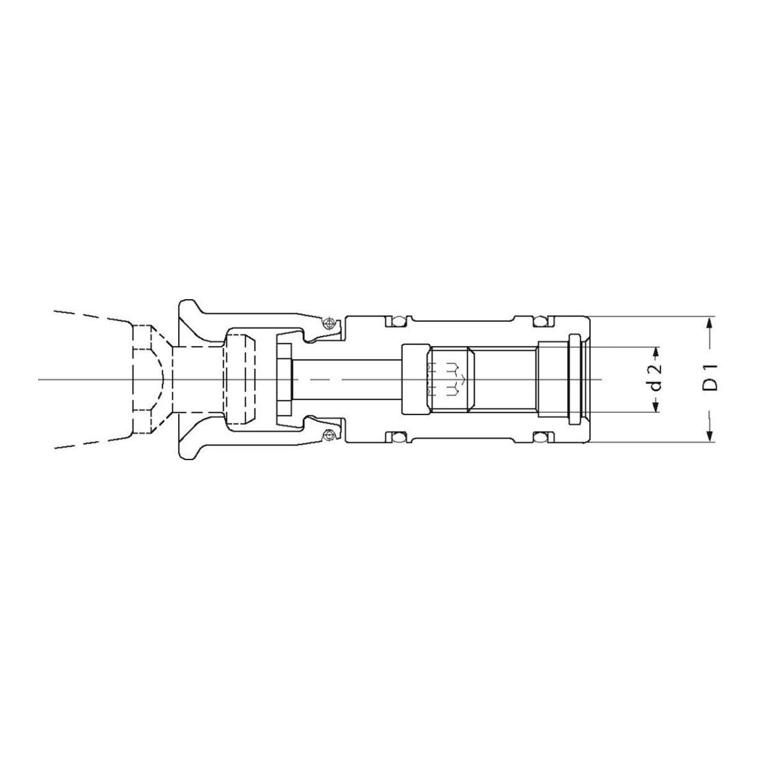 RÖHM Ensemble de serrage KP SK60 DIN69871