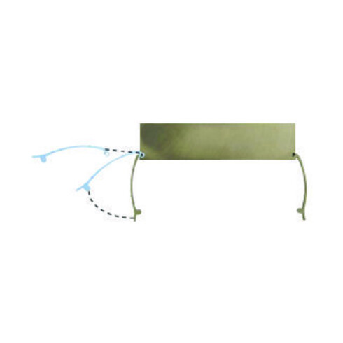 RÖHM Languettes de support de pièce Cliparc pour RKE/RKE-LV 125 mm