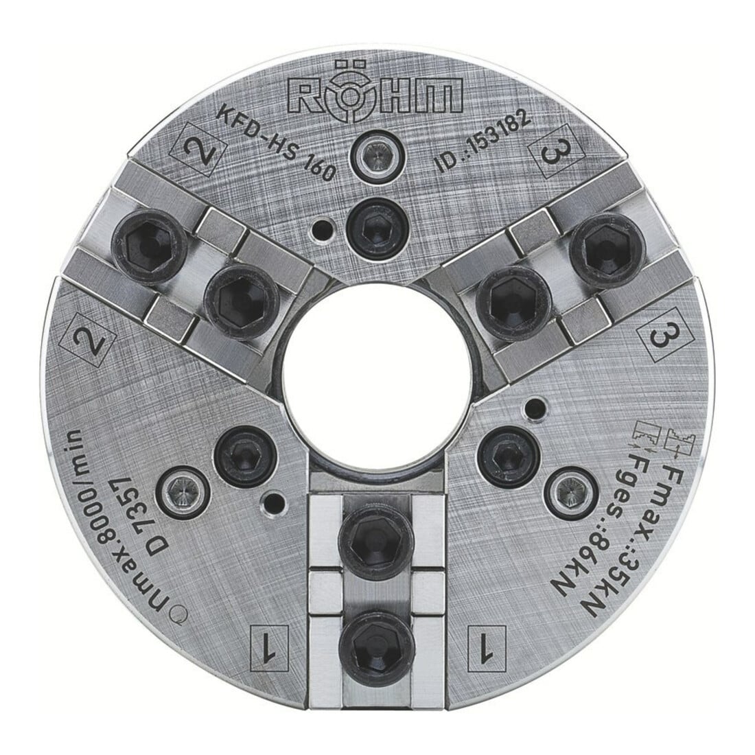 RÖHM Mandrin de serrage KFD-110/3HS KV ZA60