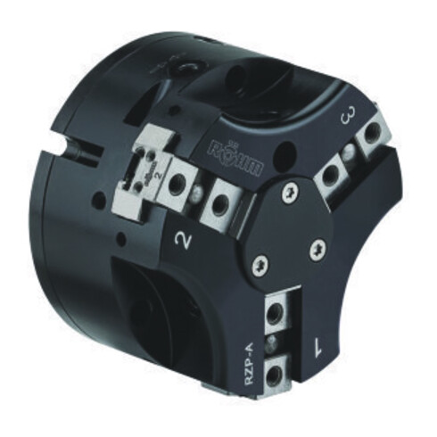 RÖHM Pince centrée pneumatique RZP-A1 LKR112 3xM8 L14,5 H13