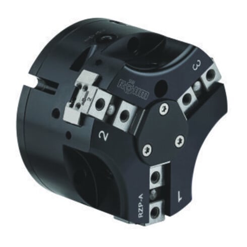 RÖHM Pince centrée pneumatique RZP-A1 LKR146 3xM8 KH16 H8