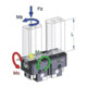 RÖHM Pince parallèle pneumatique RPP- LA100x56 4xM6 H17,8 L16-5