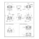 RÖHM Pince parallèle pneumatique RPP- LA35x22 4xM3 H- I- P-5