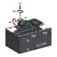 RÖHM Pince pneumatique à grand déplacement RGP- LA25 2x12H7/M8 BH40 SP ZS