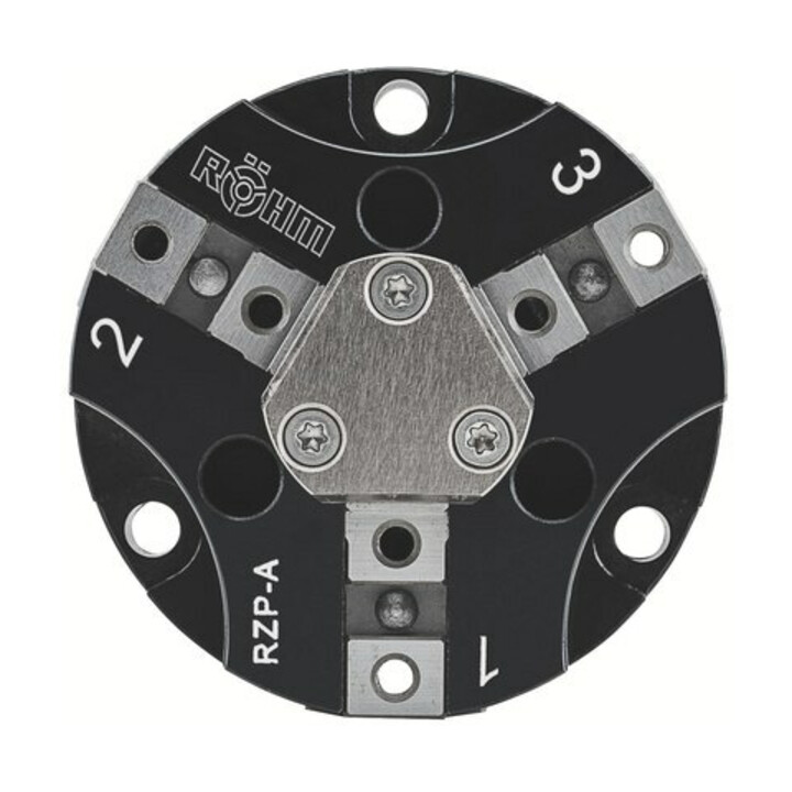 RÖHM Pince pneumatique centrée RZP-A LKR56 3xM5 KH7,2BH6
