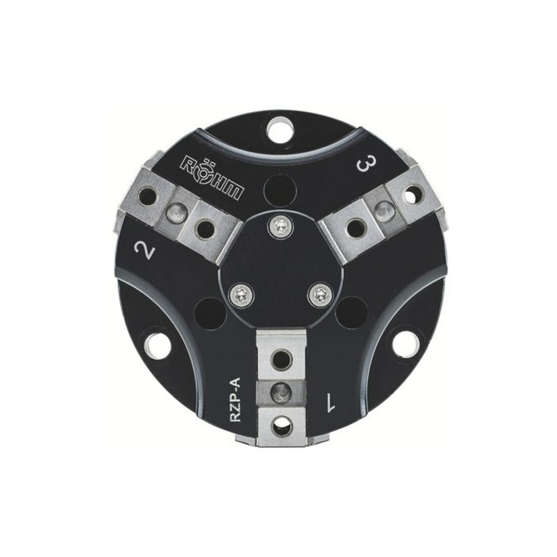 RÖHM Pince pneumatique centrée RZP-A LKR70 3xM6 KH9 H4